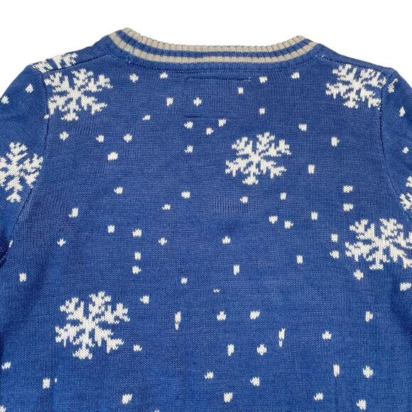 Tipsy Elves Sweater Women's Size Small Ugly Christmas Abominable Snowman Rudolph - Picture 7 of 12
